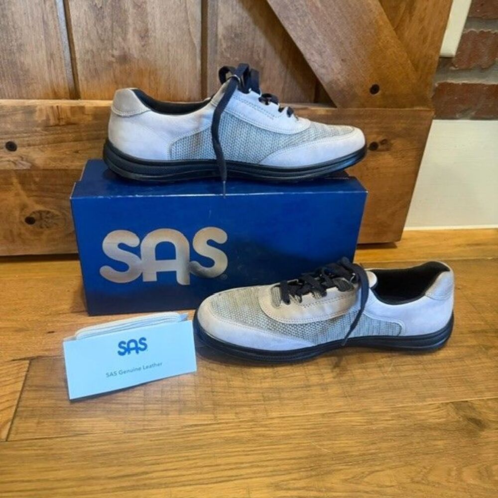 SAS Sporty Lux Lace Up Sneakers Women’s 11 M Taupe Stone